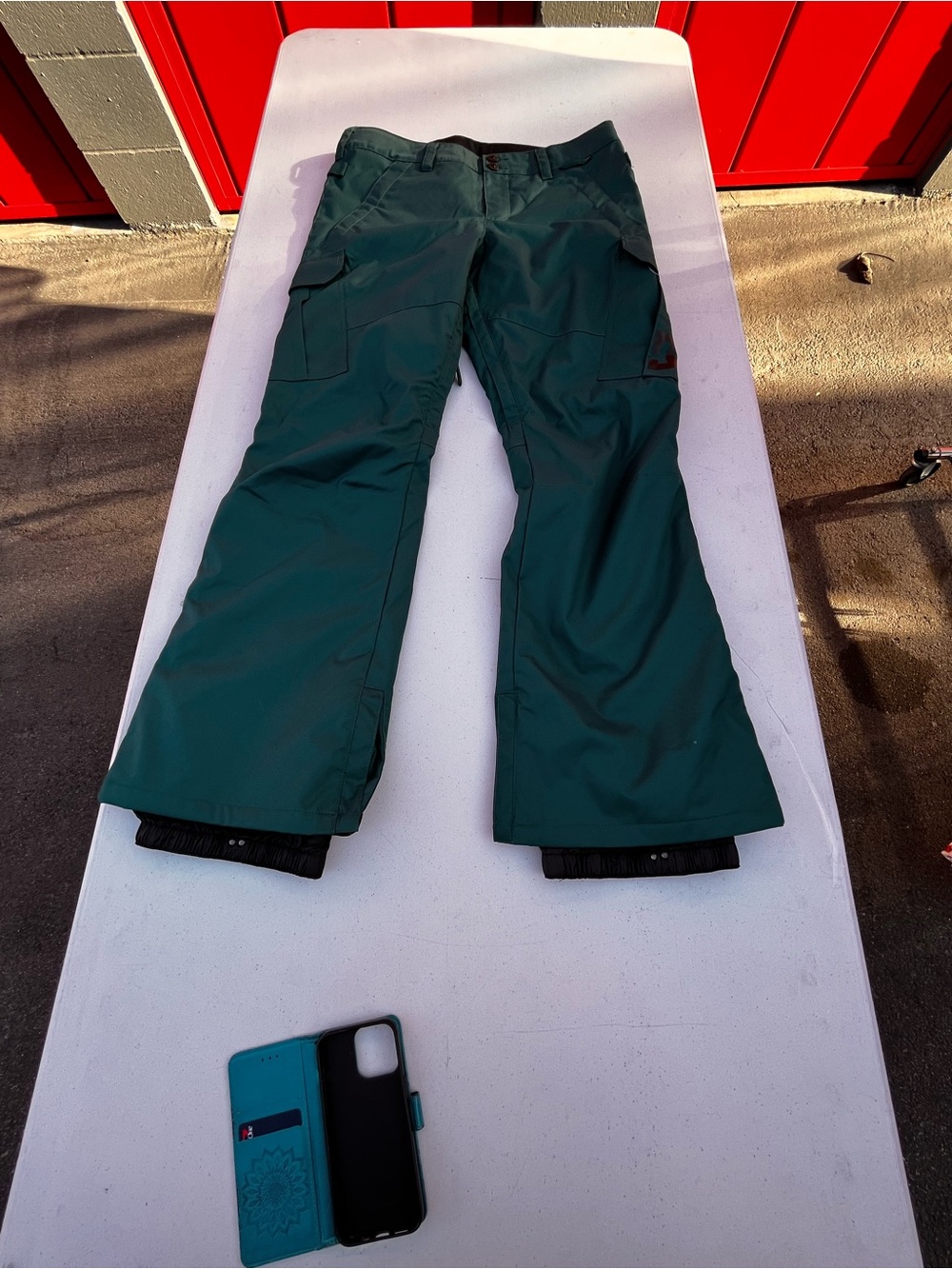 DC Black and Teal Waterproof Jacket